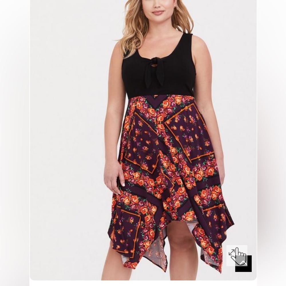 Torrid bohemian style dress